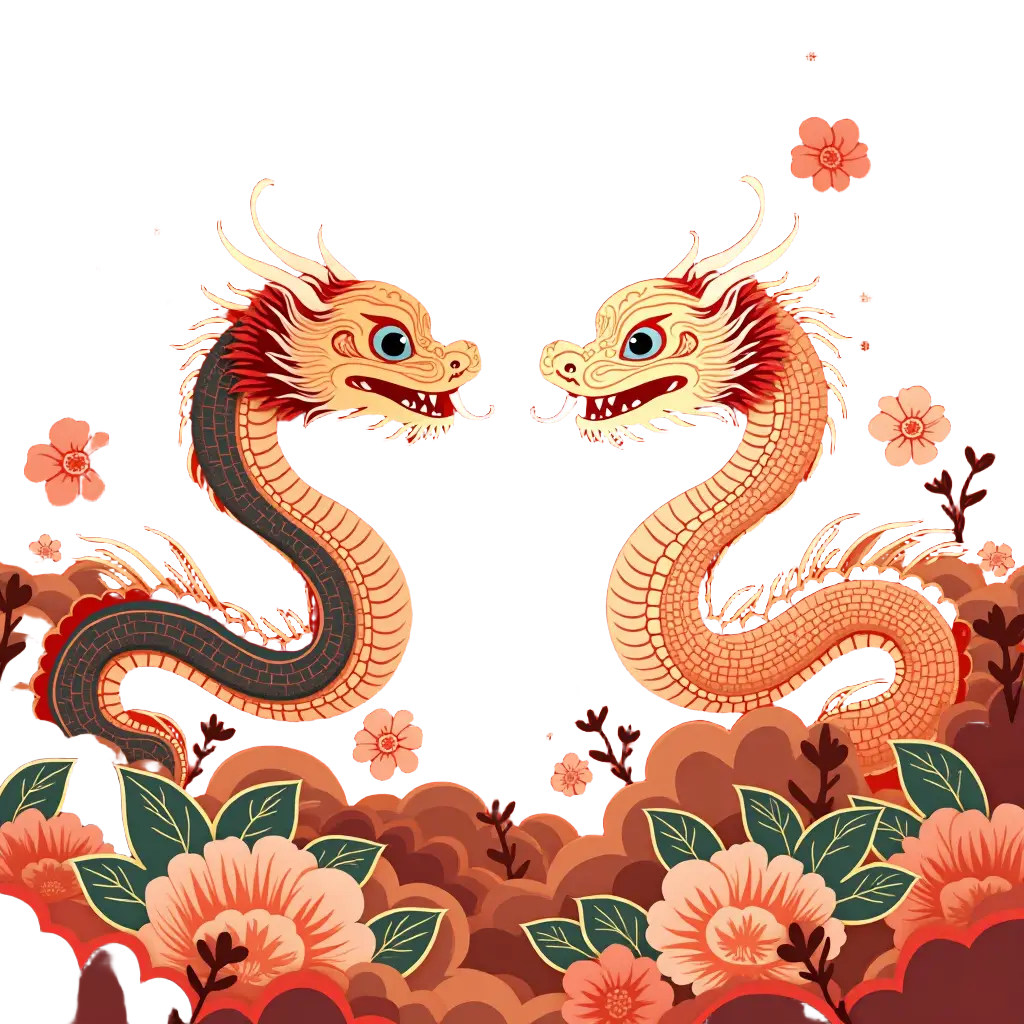 Dragon Dance in Bloom